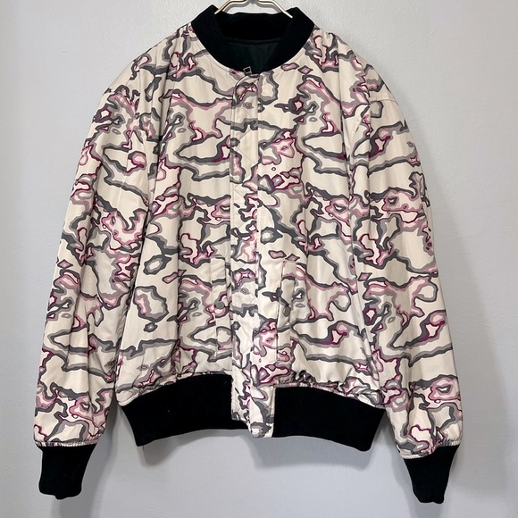 NWOT Mode of One Men’s Reversible Bomber Jacket - Picture 5 of 11